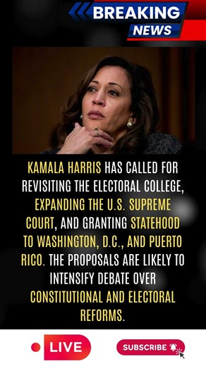 Kamala Harris Unveils Sweeping Government Reform Agenda!