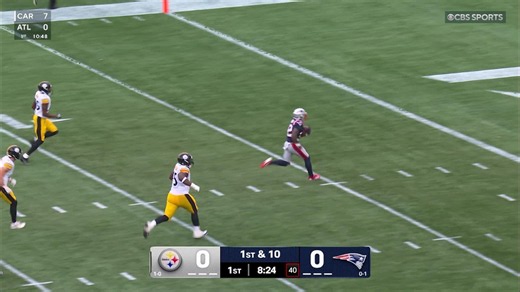 TreVeyon Henderson breaks free for the TD