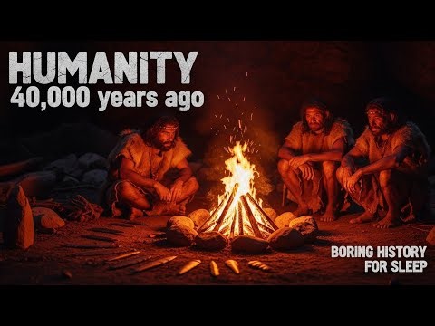 Humanity 40,000 years ago | Life In The Paleolithic | Boring History For Sleep