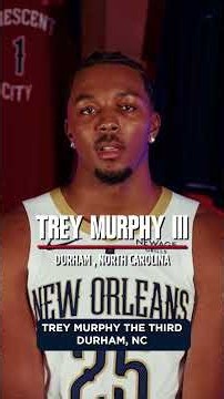 Trey Murphy III’s Hometown Story #pelicans #nba #shorts