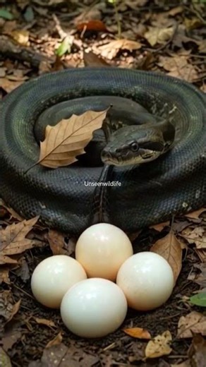 Giant Python Laying Eggs &vert; Rare Snake Birth Moment & vert