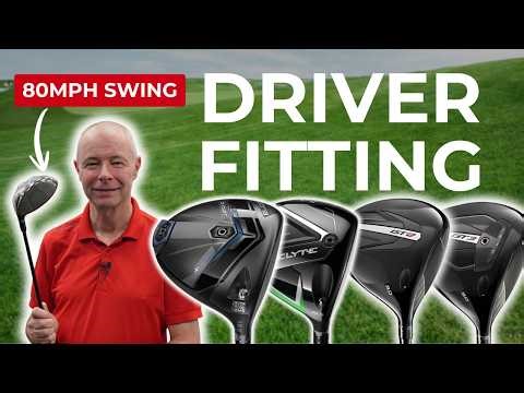80mph Swing Speed Driver Fitting: Shaft Can Change EVERYTHING!!