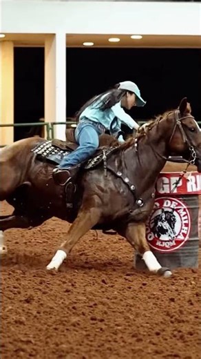 Gabi Crespo Secures 5th Place 🏅🤍🐎 #cowgirl