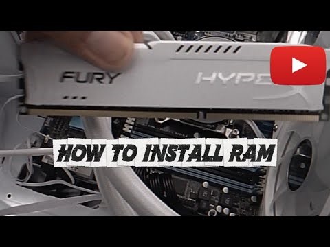 How to Install RAM Random Access Memory #howto #RAM #pc #computer #pcparts #stepbystep #tutorial