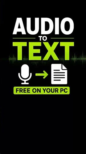 How to Transcribe Audio to Text for Free on Your PC