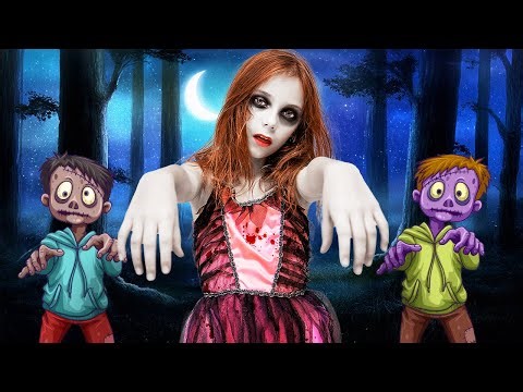 Tickle Zombie Hide and Seek! Can Dasha Escape?