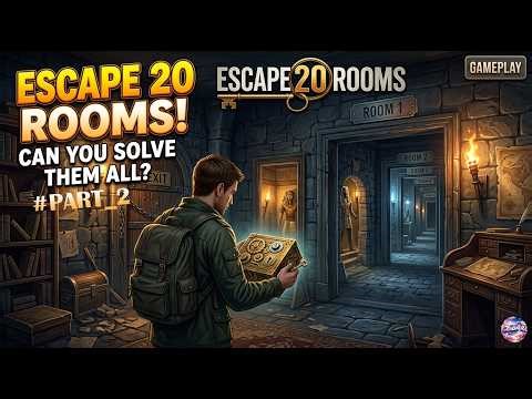 Escape 20 Rooms Gameplay Part 2 🔥 Harder Puzzles & Smart Escapes!