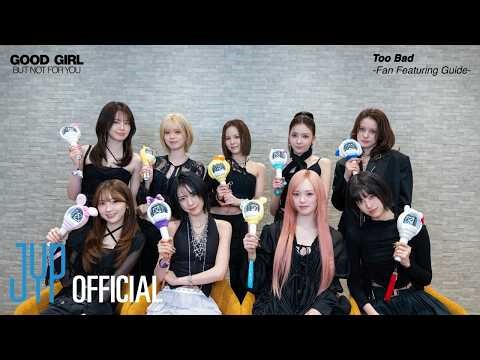 NiziU「Too Bad」featuring guide Video