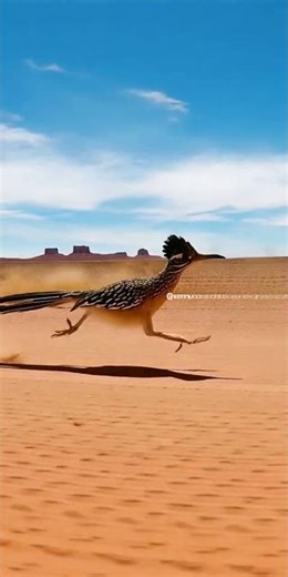 Road Runner in Action | The Fastest Desert Bird Ever