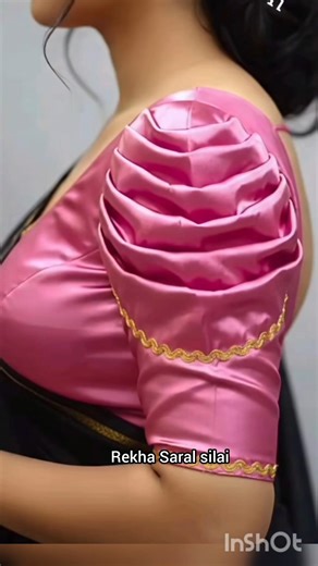 💞New 🎁 beautiful Morden blouse sleeve design बाजू का खूबसूरत डिजाईन ब्लाउज नेक डिजाईन blouse neck