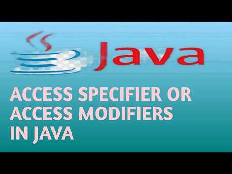 Access Specifier in Java in Hindi Lecture 46