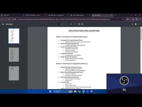 Data Structures in Python: First Class