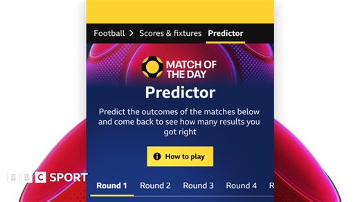 Premier League news: Play BBC Sport's new Match of the Day Predictor game