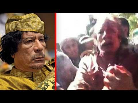 The Brutal Last Hours of Gaddafi *Warning HARD TO STOMACH*