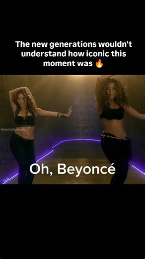 Basically Song's on Instagram: "One of the most iconic moments in pop music history . #beautifulliar #shakira #shakiradance #beyoncé #lovesongs"
