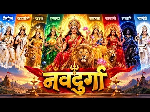 Navdurga | 9 Forms of Maa Durga | Divine Power of 9 Goddesses | Jai Mata Di 🙏