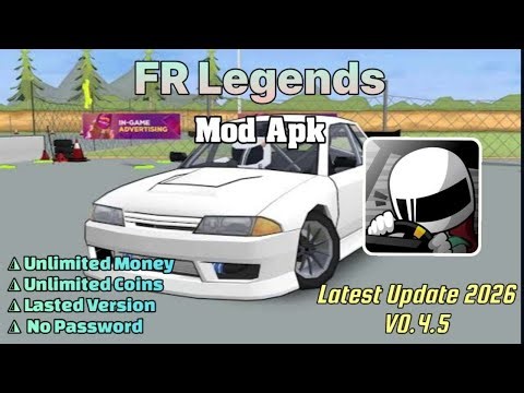 New Update! FR Legends Mod Apk 0.4.5 | Unlimited Money | Free Shopping |