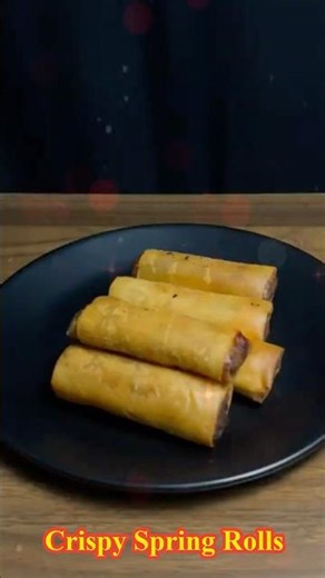 Easy Crispy Spring Rolls Recipe at Home