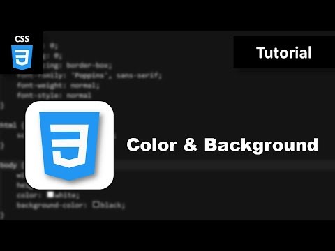 Learn CSS Color & Background in 11 Minutes