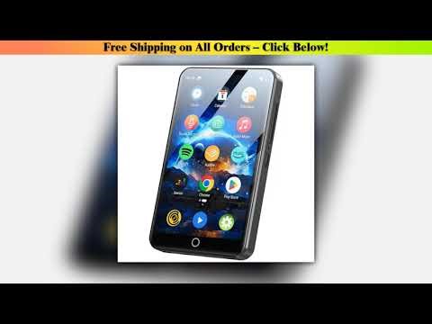 MP3 Player with Bluetooth and WiFi'4" Touch Screen Music Player Android 9.0 MTK 8 Core'MP4 Player