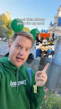 Getting My Son His First Mickey!
