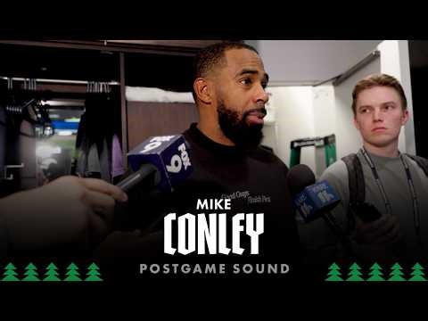 “We Got To Do Better With Handling That Pressure.” | Mike Conley Postgame Sound | 3.28.26