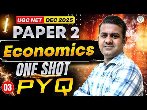 UGC NET/JRF Economics One Shot Revision | UGC NET Paper 2 Economics Previous Year Questions