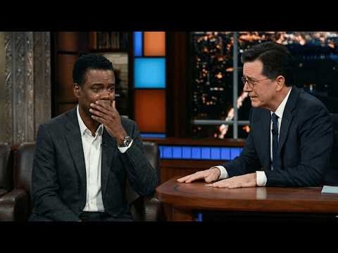 Stephen Colbert Falls Silent When Chris Rock Admits What He Was Really Looking for in Every Room