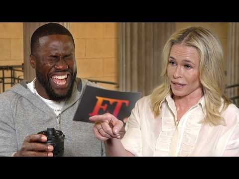 Chelsea Handler Can't Stop ROASTING Kevin Hart as They Interview Each Other (Exclusive)
