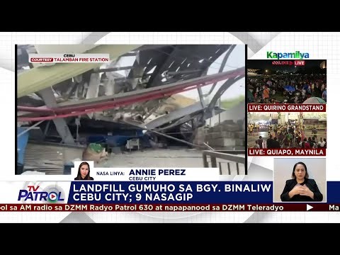 Landfill gumuho sa Cebu City; 9 nasagip | TV Patrol