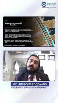 Epidural Corticosteroid Injection Explained by Dr. Jitesh Manghwani