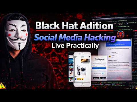 Black Hat Edition: Social Media Hacking Live Practically | Ethical Cybersecurity Awareness