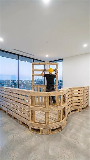 I Built a Luxury Home Bar Using Pallets