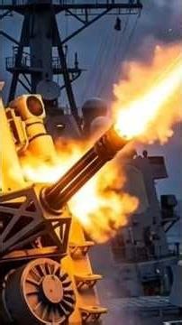 U.S. Navy’s Final Line of Defense Against Iran: The Phalanx CIWS!!