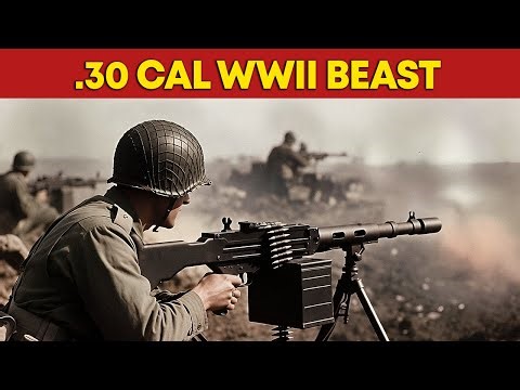 Why the M1919 Browning Was America's Favorite WWII Machine Gun?