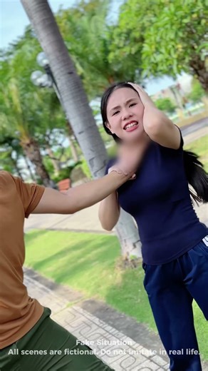 [3402]How to survive a stronger threat 🚨[THAO SELF DEFENSE]#kungfu #martialarts #shorts #defense