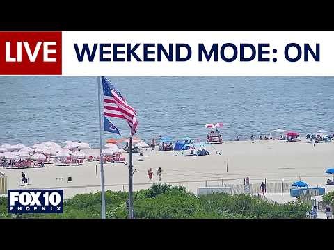 🔴LIVE: WEBCAMS around the world | June 27 | FOX 10 Phoenix