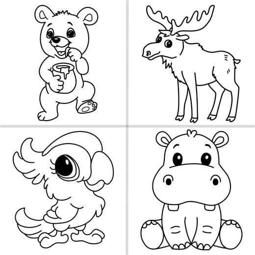 🟢Que lindos dibujos !! Tutorial para aprender a dibujar animales paso a paso🦛🦜Awesome !! Easy and simple drawing ideas for beginners ✍ Step by Step drawing tutorials for kids 🥰 Easy drawing for beginners - Very easy drawing ideas #drawing #draw #howtodraw #learntodraw #sketch #skechbook #coloringpage #cartoon #viral #dibujo #videoviral | Hamdego Art