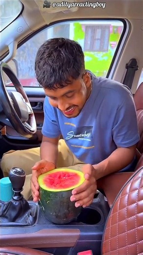 Sara tarbuj khatam kar diya 😆#viral