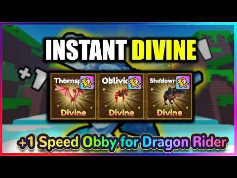 💸 +1 Speed Obby for Dragon Rider Script - INSTANT DIVINE