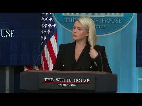 WATCH LIVE: Karoline Leavitt updates reporters at White House | NBC New York