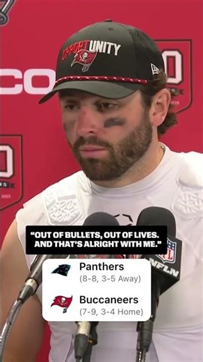 Baker Mayfield on his and the Bucs' mentality heading into Week 18