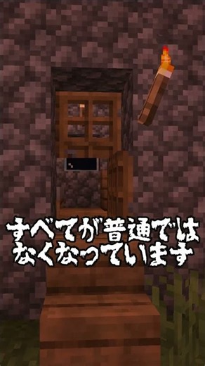 【都市伝説】この村を見つけたら絶対に引き返してください【マイクラ】#マイクラ #Minecraft #マイクラ都市伝説 #shorts