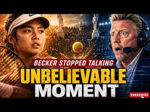 Alex Eala SHOCKS Rome Crowd — Boris Becker FREEZES in UNBELIEVABLE Moment 😳 | Tennis Documentary