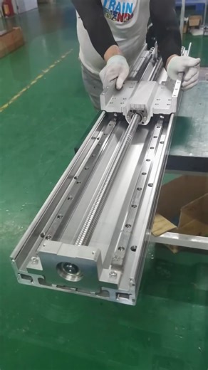 high accuracy ball screw linear motion actuator assembly #linearmodule #linearstage #linearslide