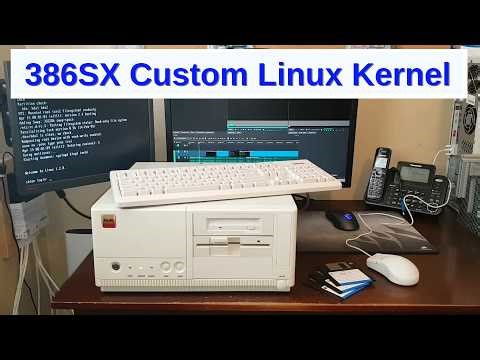 386SX Compiling Linux Kernel 1.2.8