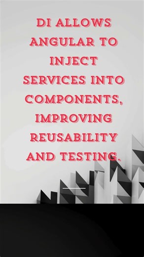 What is Dependency Injection in Angular? 🔥