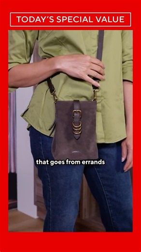 QVC Today’s Special Value | American Leather Co. - Crossbody Bag w/ RFID Technology