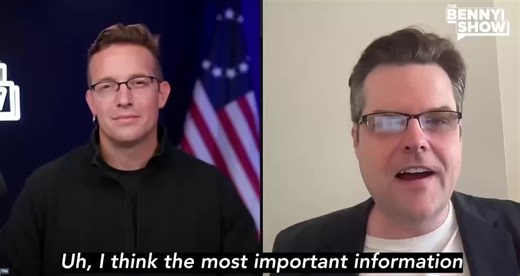 "I had someone come and brief me who was in a military uniform, worked for the United States Army, that was briefing me on the locations of hybrid breeding programs where captured aliens were breeding with humans to create some hybrid race that could engage in intergalactic communication. An actual uniformed member of the United States Army briefed me on that."-- Former Congressman Matt Gaetzh/t @bennyjohnson