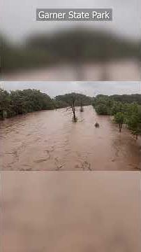 Flooding at Garner State Park